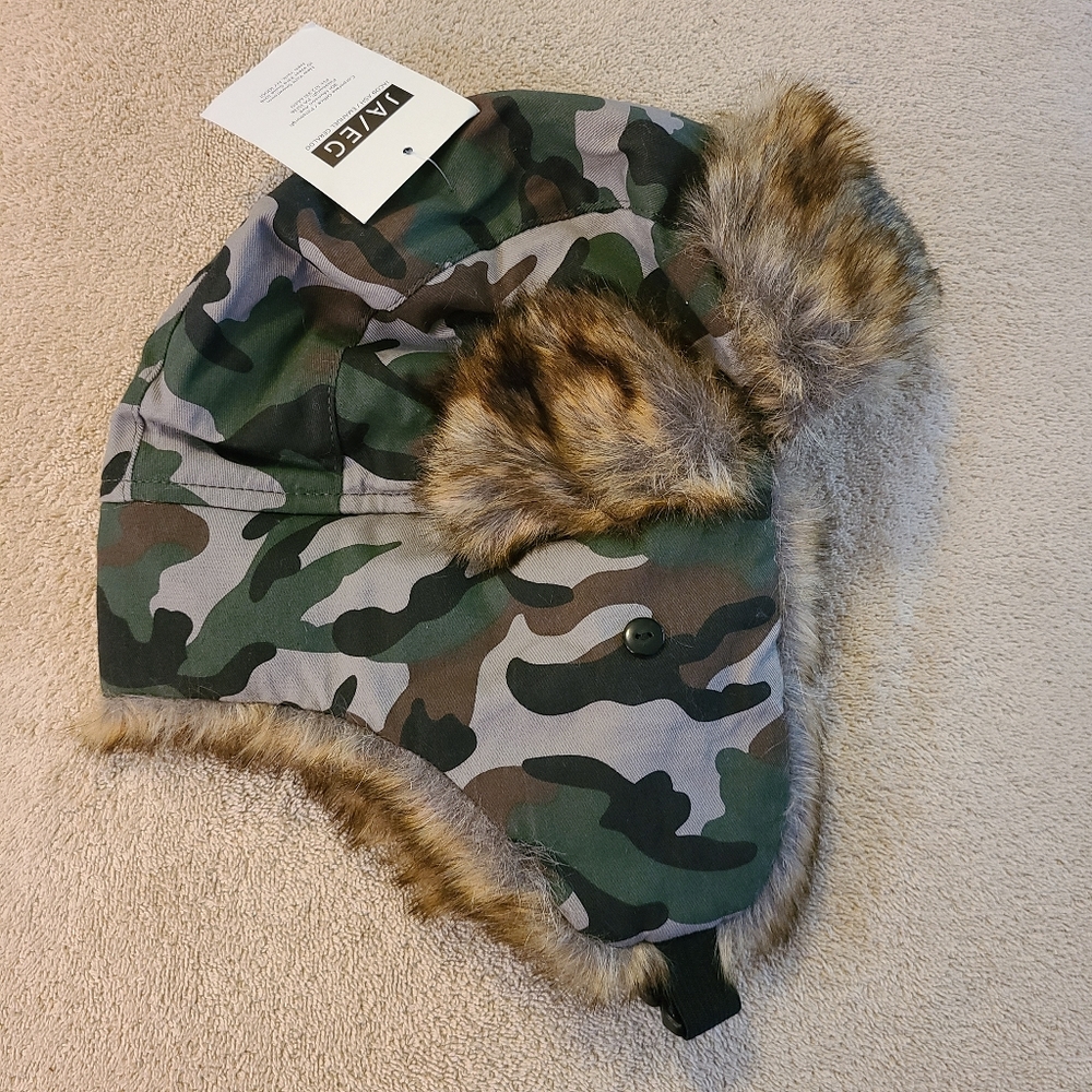 Jacob Ash/ Emanuel Geraldo Faux Fur Hat